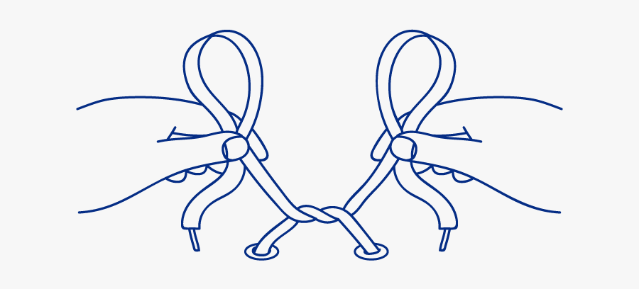 Tie Clipart Lace Bunny Ears Loop For Tying Shoelaces
