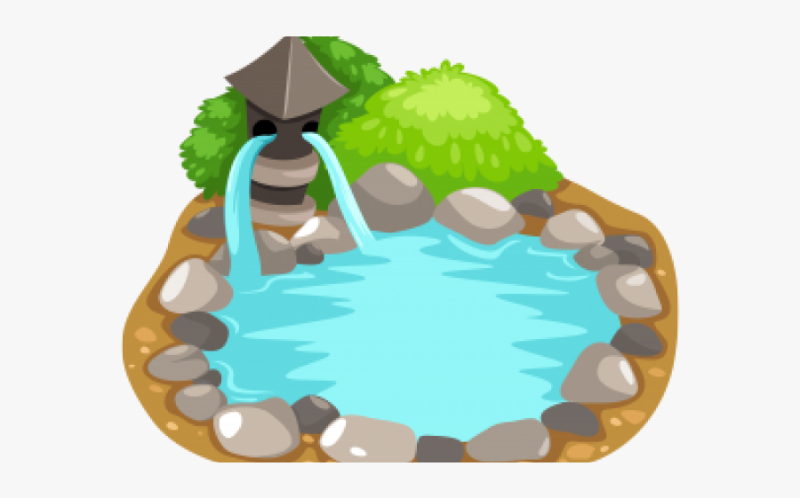 Lily Pad Clipart Frog Habitat - Koi Pond Clipart, Transparent Clipart