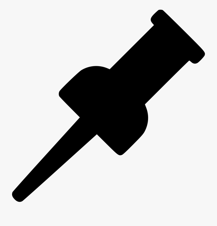 Thumbtack - Icon, Transparent Clipart