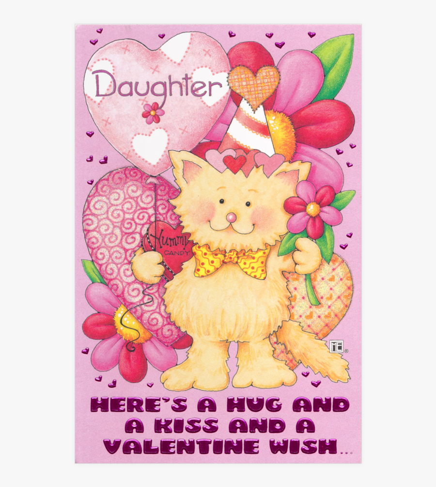 Valentines Day Cards For Daughter, Transparent Clipart