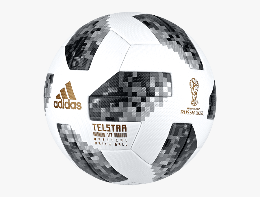 Adidas Football Png Background Image Telstar Official - Fifa World Cup 2018 Official Ball, Transparent Clipart