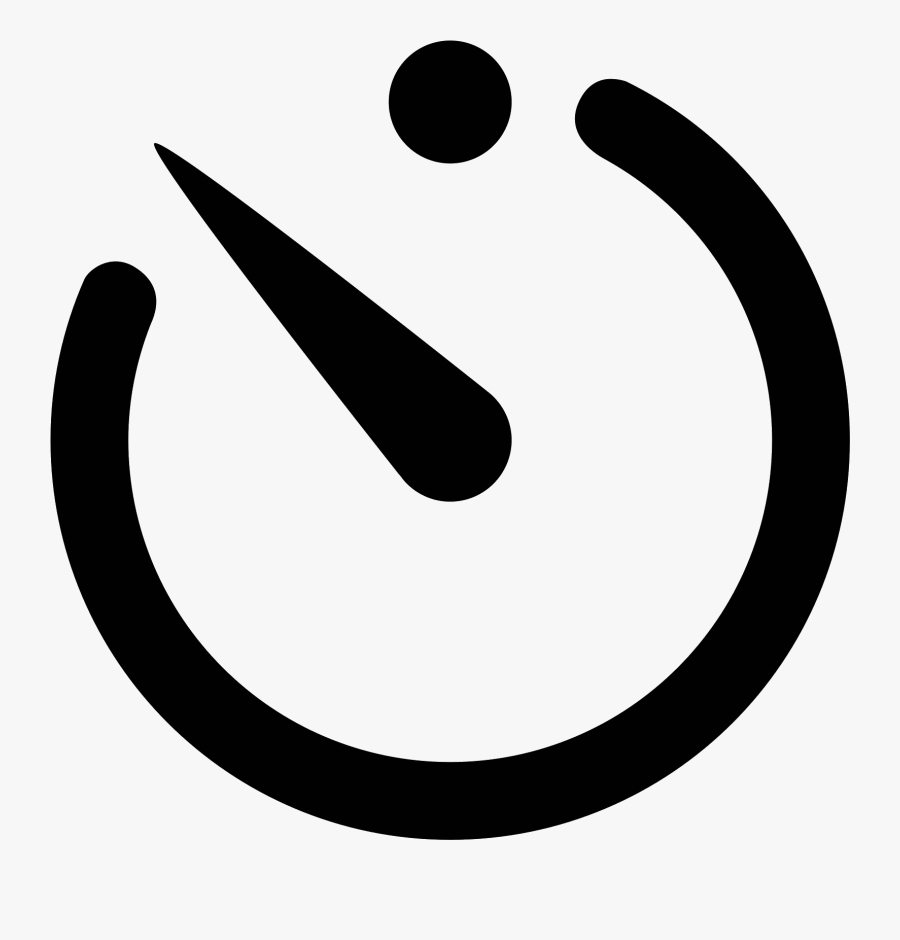 Timer Icon, Transparent Clipart