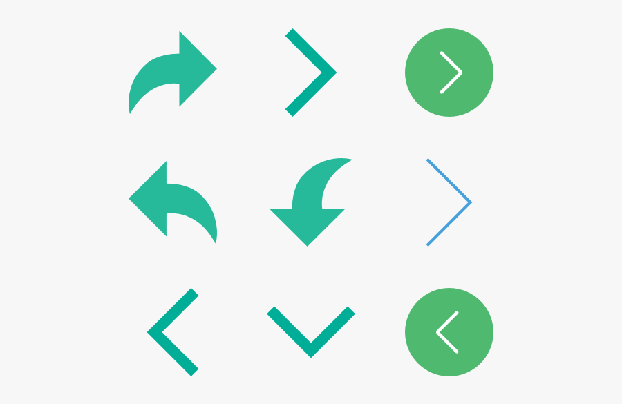 Arrow Icon, Transparent Clipart