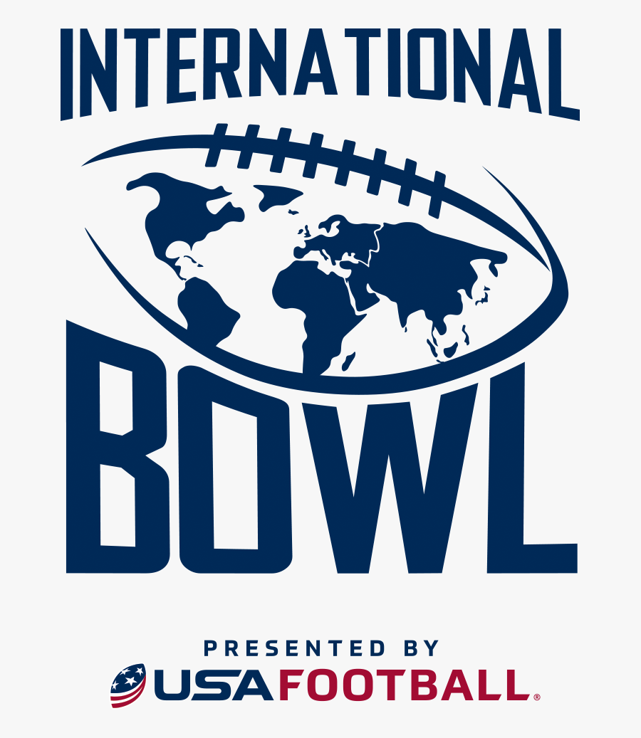Usa Football International Bowl Logo, Transparent Clipart