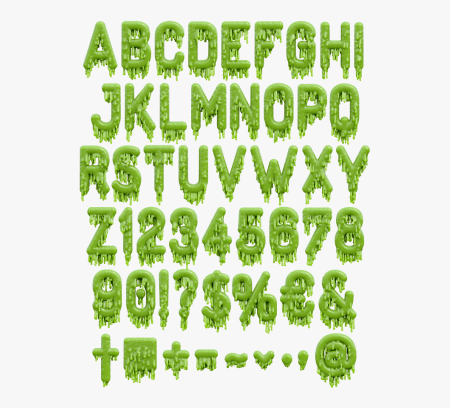 Clip Art Monster Font Free, Transparent Clipart