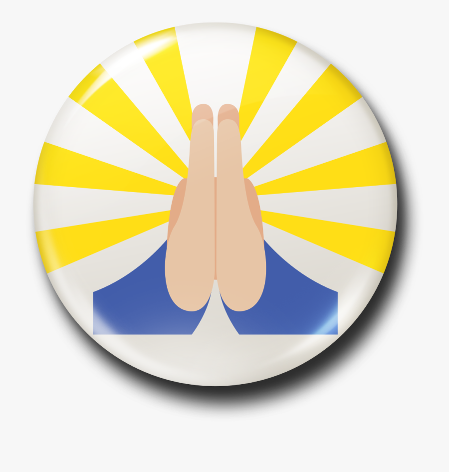 Praying Hands Png Emoji - Manos En Oracion Emoji, Transparent Clipart