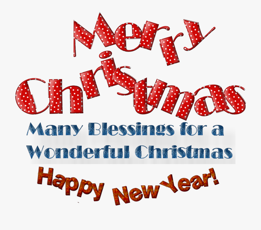 Merry Christmas, Transparent Clipart