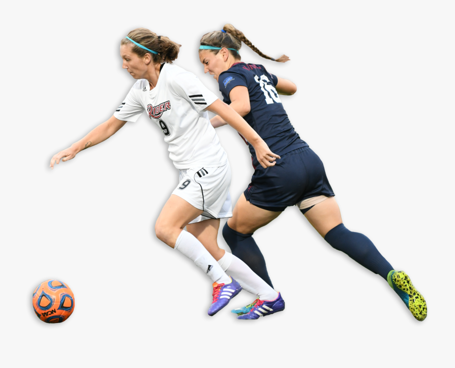 Women"s Soccer Heads Home In Quarters The Rider News - Woman Soccer Player Png, Transparent Clipart