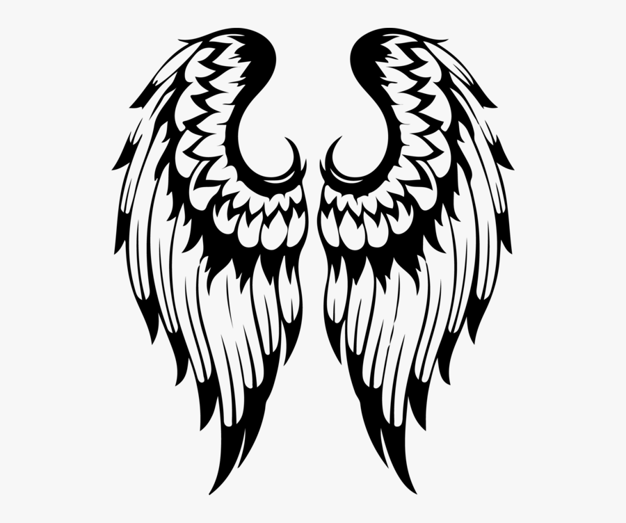 Vector Angel Wings Silhouette , Free Transparent Clipart - ClipartKey