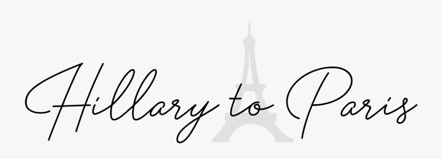 Hillary To Paris - Calligraphy, Transparent Clipart