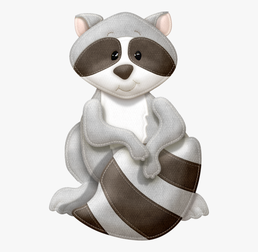Transparent Baby Raccoon Clipart - Woodland Animals Printables Ecureuil, Transparent Clipart