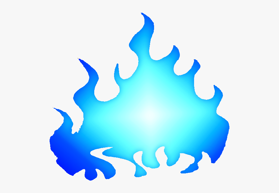 Clipart Fire Blue - Blue Fire For Thumbnail, Transparent Clipart