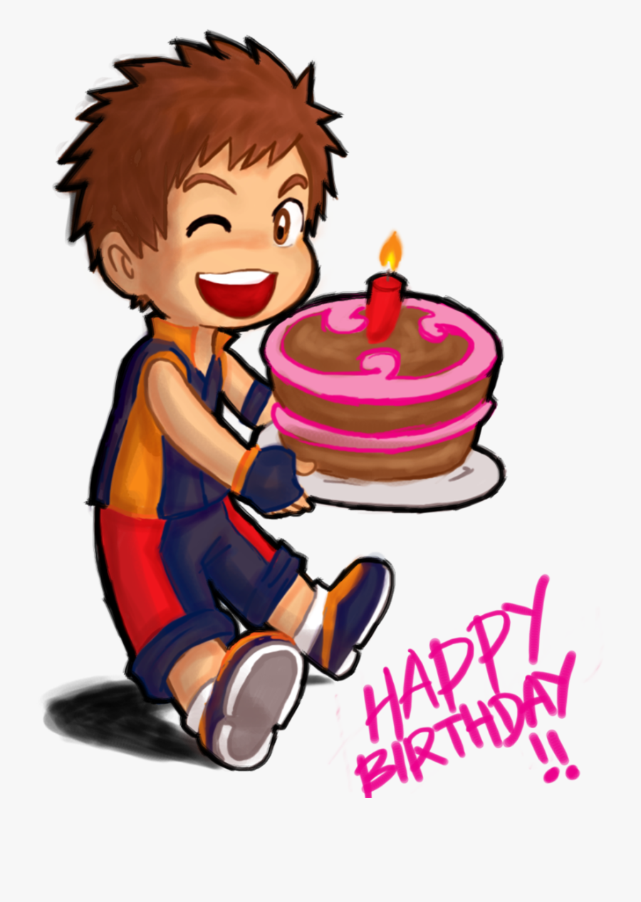 Boy Birthday Png - Cute Birthday Boy Png, Transparent Clipart