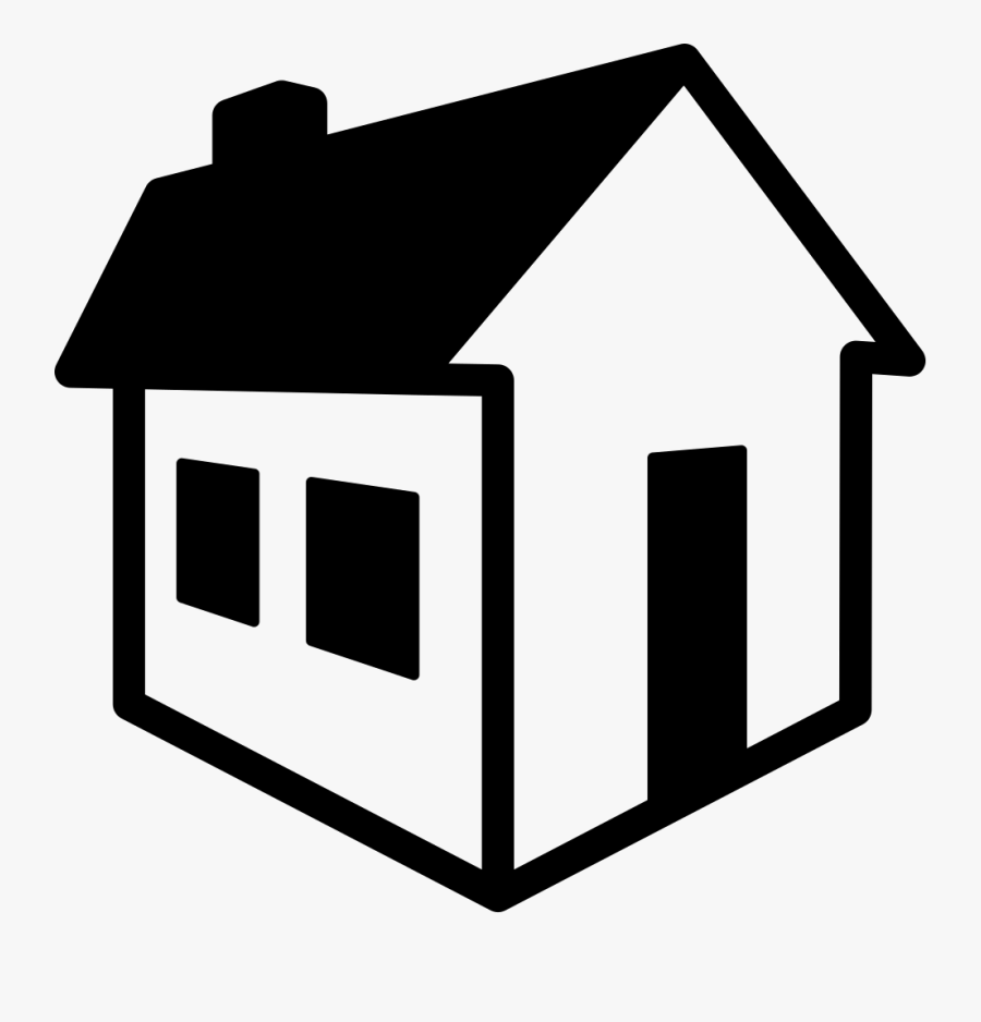 3d House Comments - 3d House Icon Png, Transparent Clipart