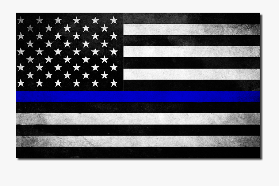 Police Line Flag Clipart Lives Matter - Thin Blue Line Flag Png, Transparent Clipart
