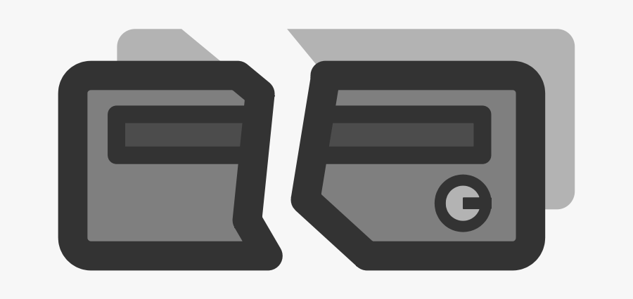 Free Clip Art "ftzip External Unmount - Parallel, Transparent Clipart