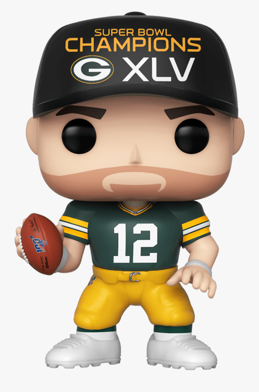 Copy Of Nfl Football - Funko Pop Aaron Rodgers, Transparent Clipart