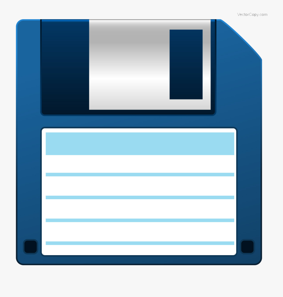 Floppy-disk - Transparent Save Icon Png, Transparent Clipart