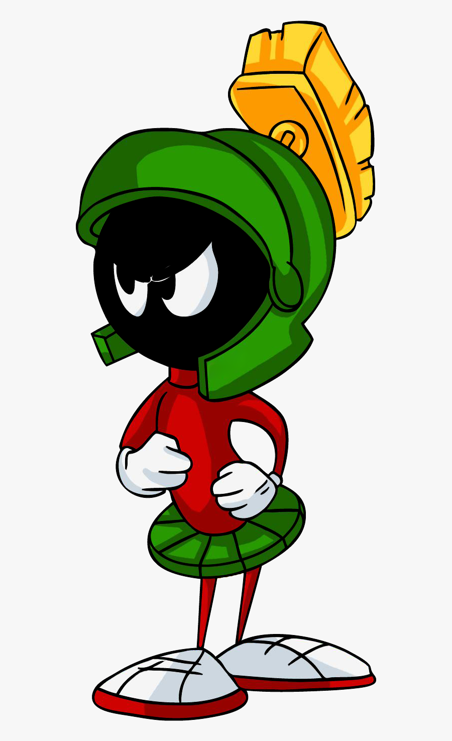 Marvin The Martian Martian Manhunter Cartoon Drawing - Marvin The Martian Png, Transparent Clipart