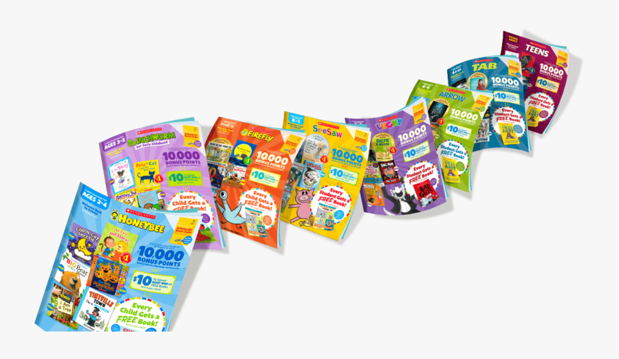 Scholastic Books Png, Transparent Clipart