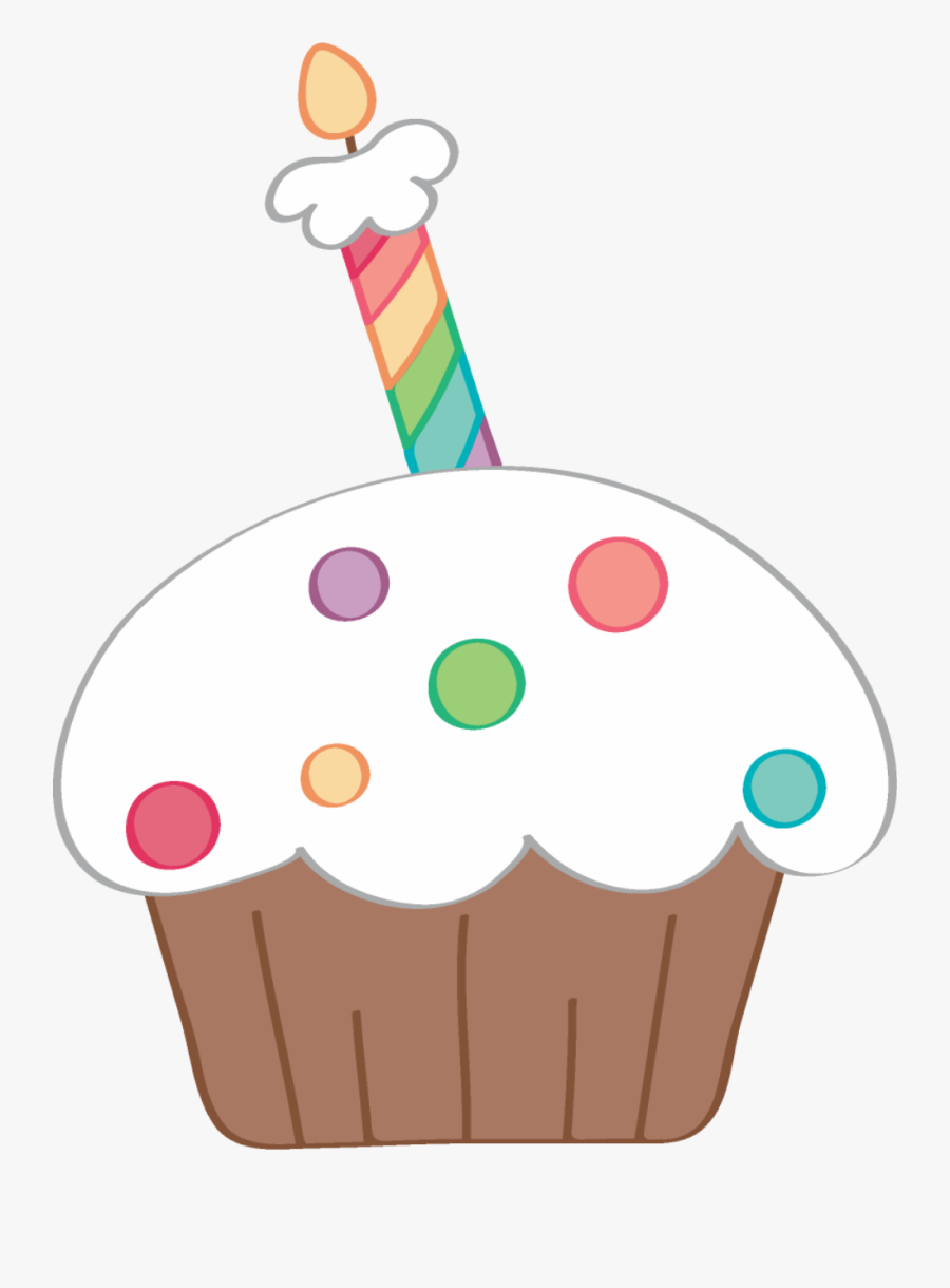 ‿✿⁀ceℓebrate‿✿⁀ Happy Birthday, Cupcake Clipart, Cupcake - Birthday Cupcake Clipart, Transparent Clipart