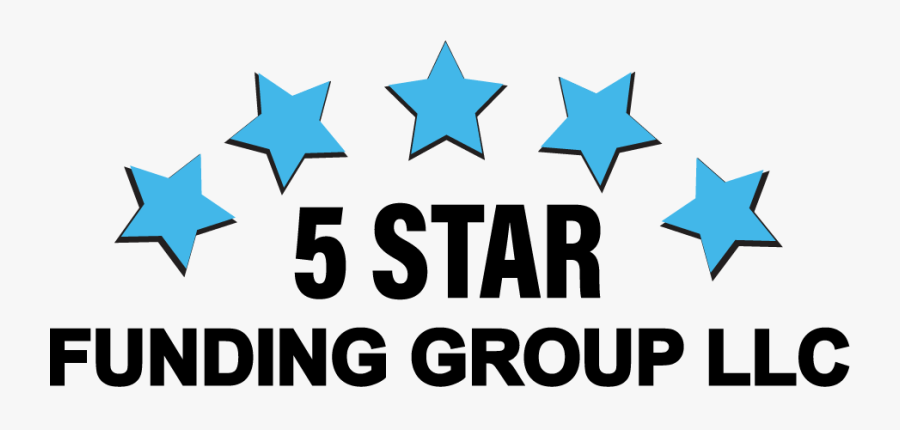 5 Star Funding Group, Transparent Clipart