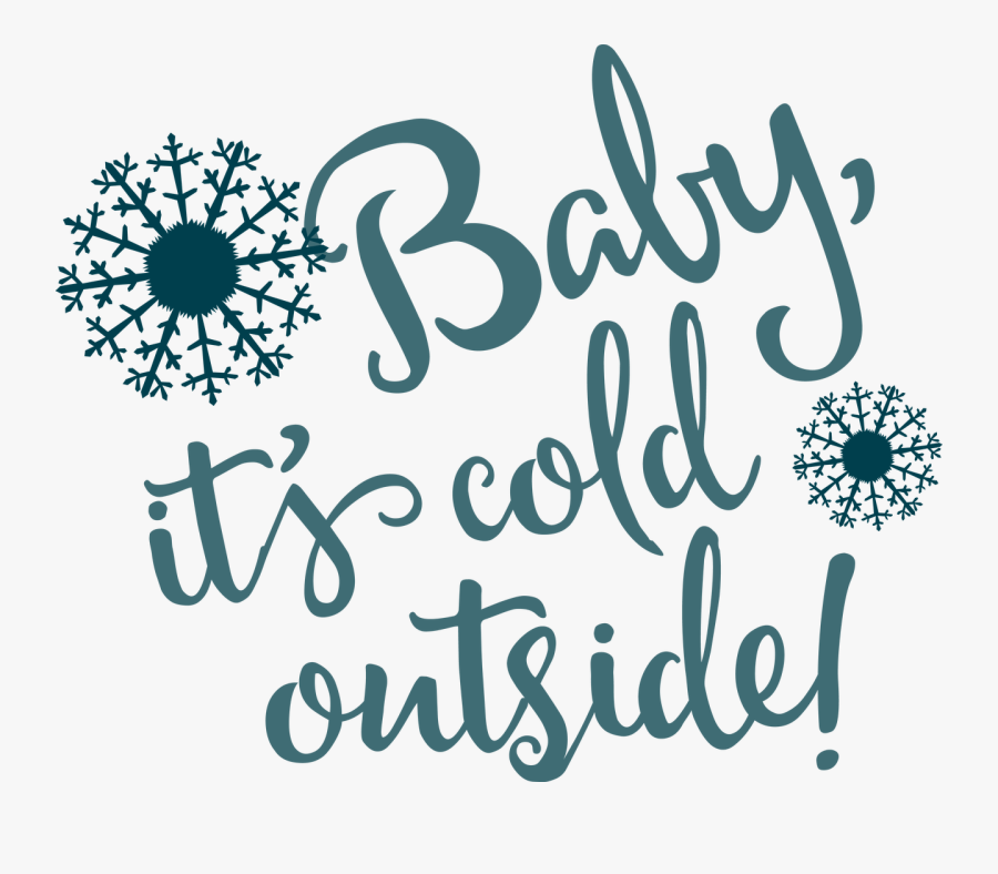 Baby It"s Cold Outside Svg Cut File - Baby Shower Theme Bunny, Transparent Clipart