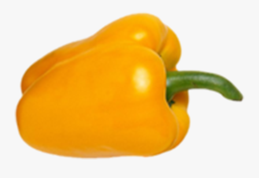 Orange Bell Pepper Drawing Png - Yellow Pepper, Transparent Clipart