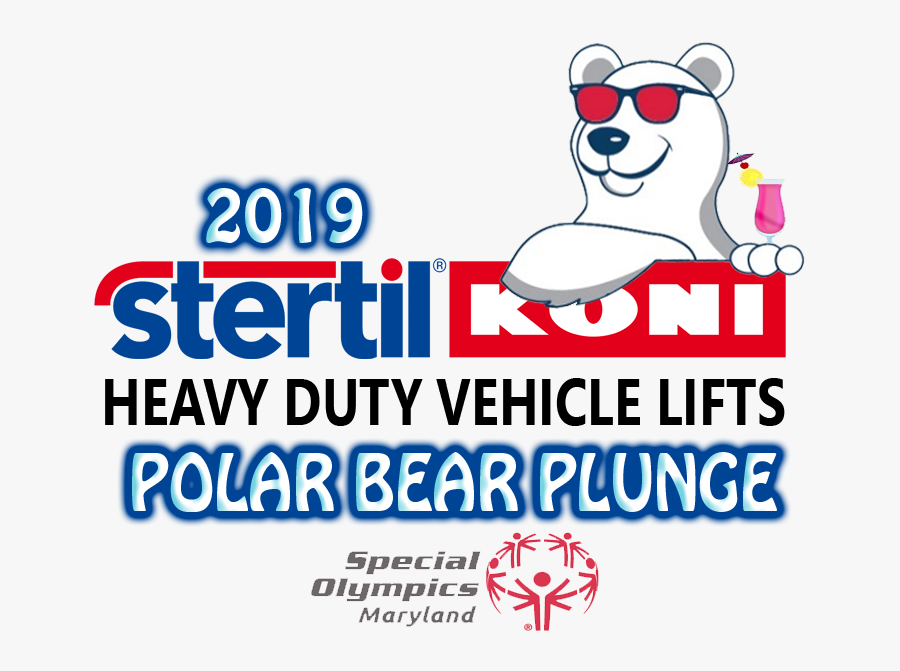 2019 Polar Bear Plunge Tshirt - Cartoon, Transparent Clipart