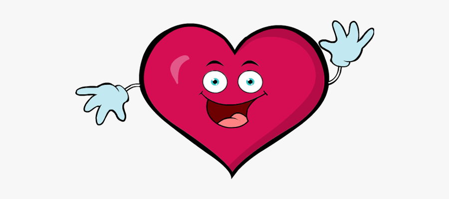 Clip Art Heart Symbol Love Emotions Happy - Transparent Happy Heart Clipart, Transparent Clipart
