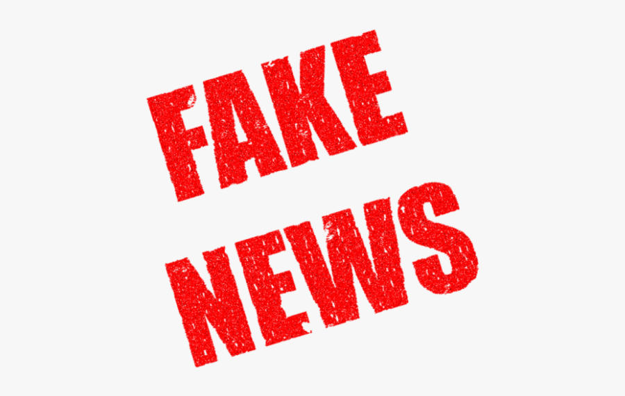 Fake News Red Letters - Fake News Png Gif, Transparent Clipart