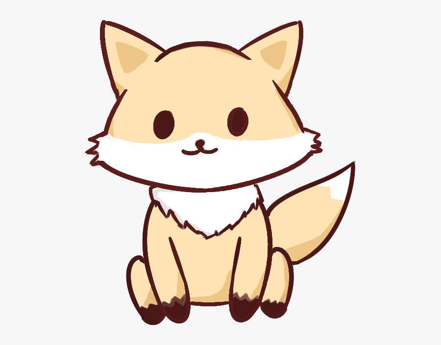 Download Kawaii Fox Coloring Pages , Free Transparent Clipart ...