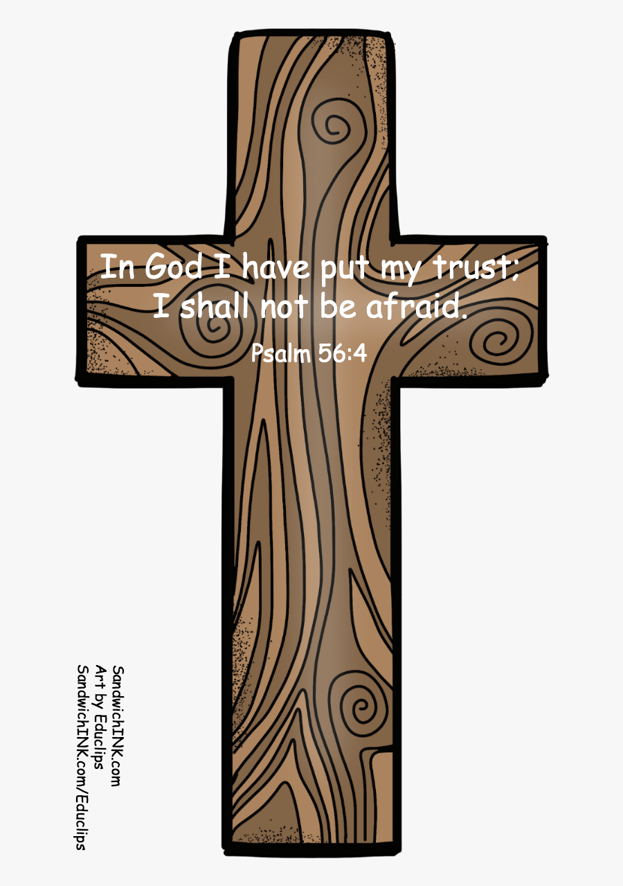 Easter Encouragement For Christians In The Sandwich - Cross, Transparent Clipart