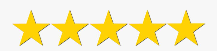 Amazon 5 Stars Png - App Store Star Png, Transparent Clipart