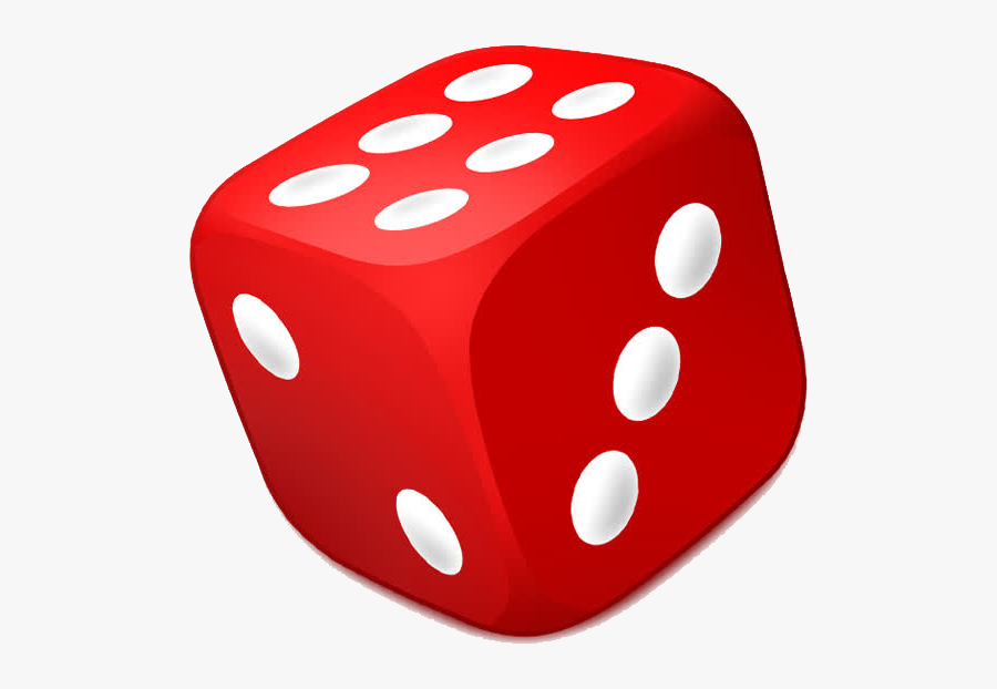 Dice Png - Transparent Background Red Dice Png, Transparent Clipart