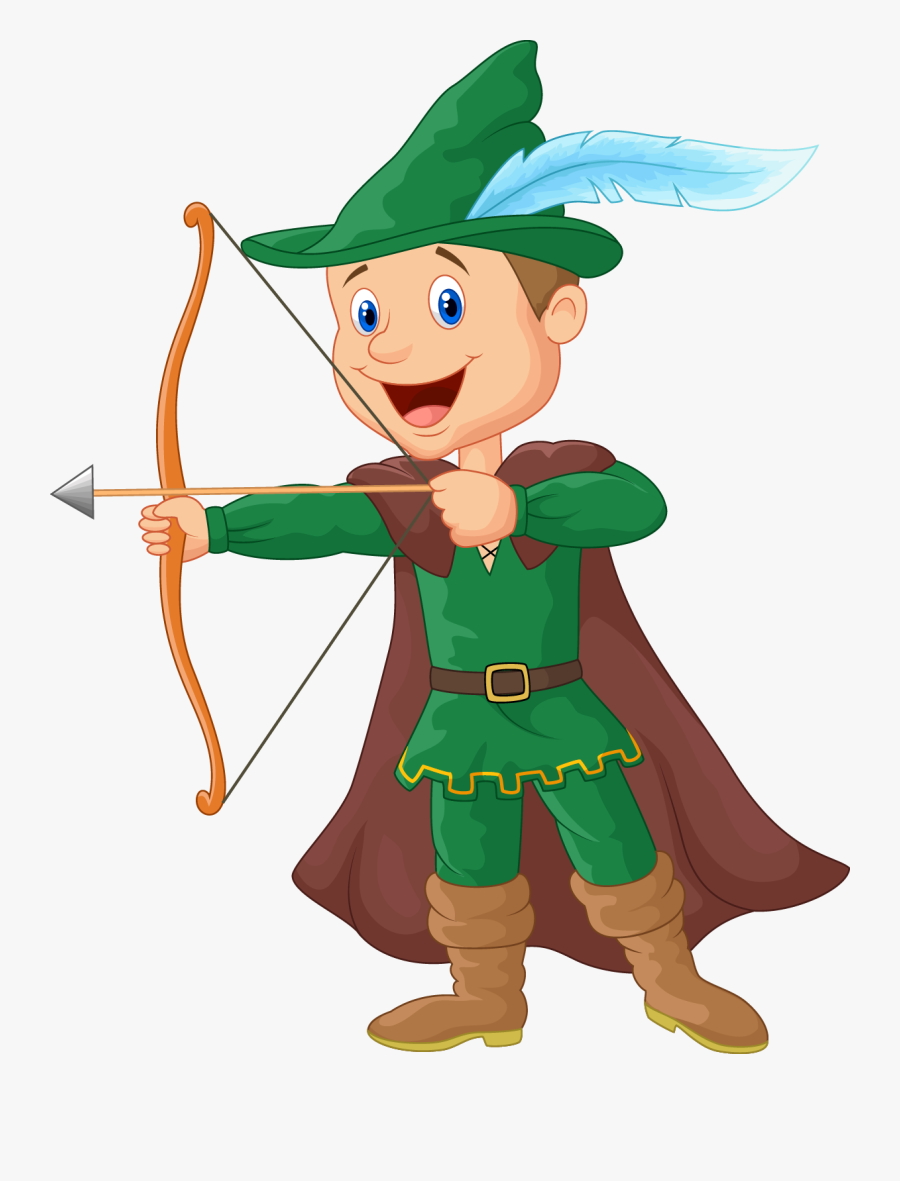 Costume Clipart Theater Costume - Robin Hood Pictures Cartoon, Transparent Clipart