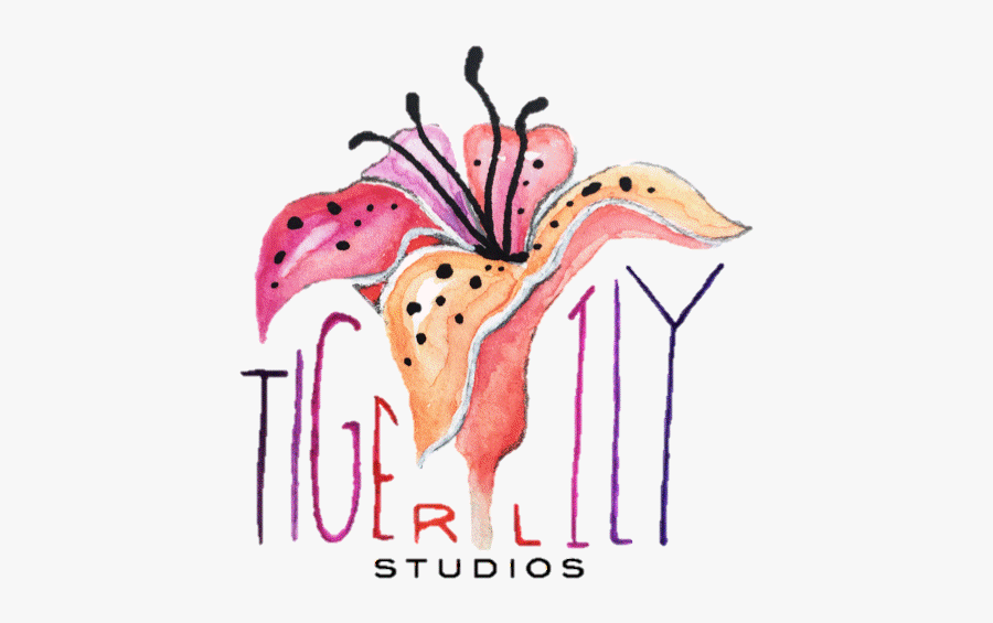 Watercolor Tiger Lily Clipart, Transparent Clipart