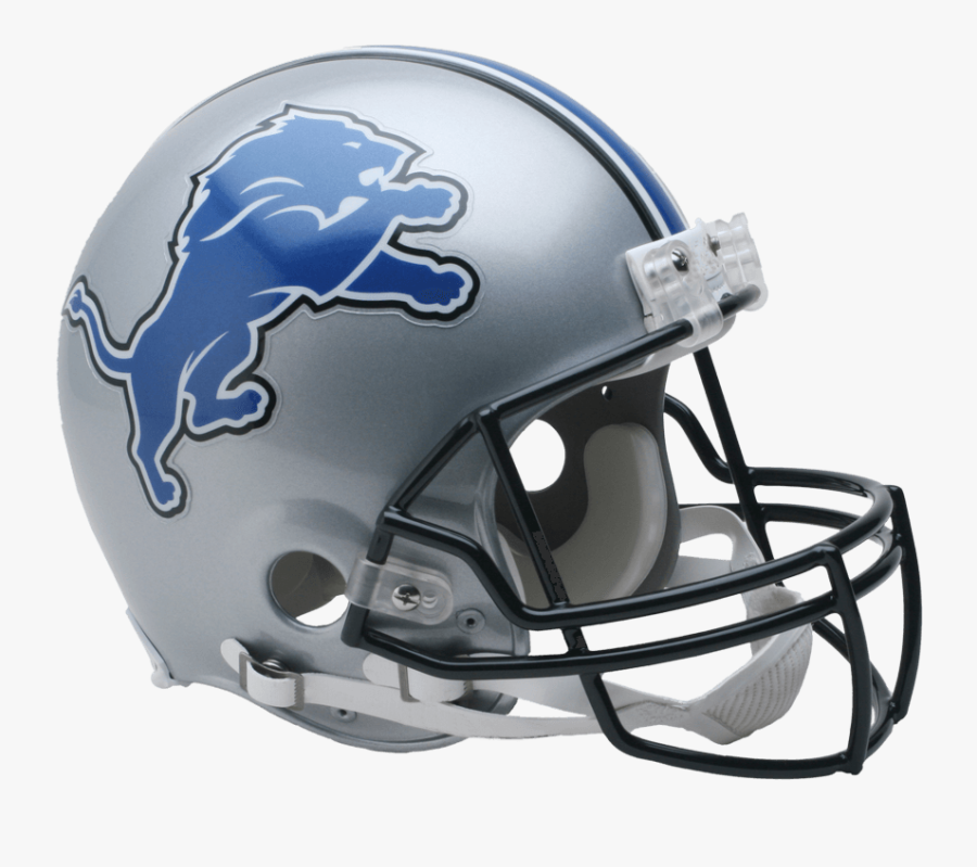 Detroit Lions Helmet - Detroit Lions Helmet Riddell, Transparent Clipart