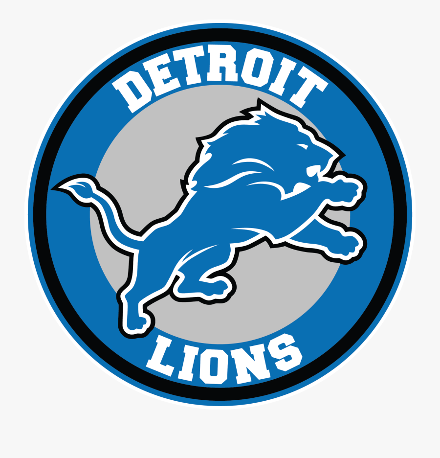 Transparent Detroit Lions Logo Png - Detroit Lion Logo Art, Transparent Clipart