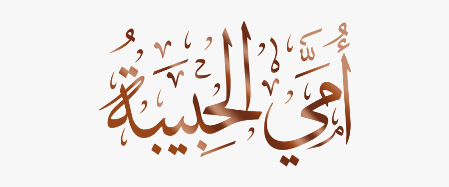 Line Vector Calligraphy - Arabic Calligraphy Png, Transparent Clipart
