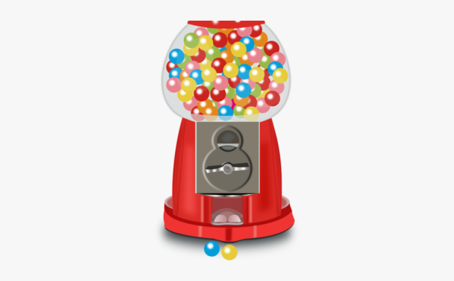 Bubble Gum Machine Clipart - Png Gumball Machine, Transparent Clipart