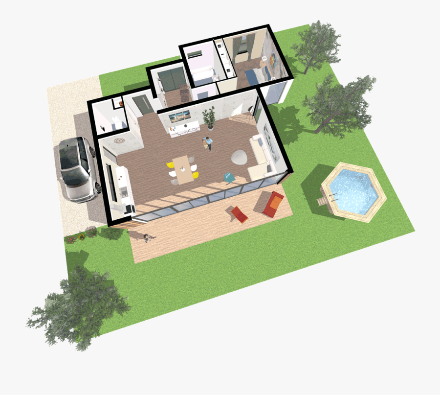 Floor Plan Design 3d, Transparent Clipart