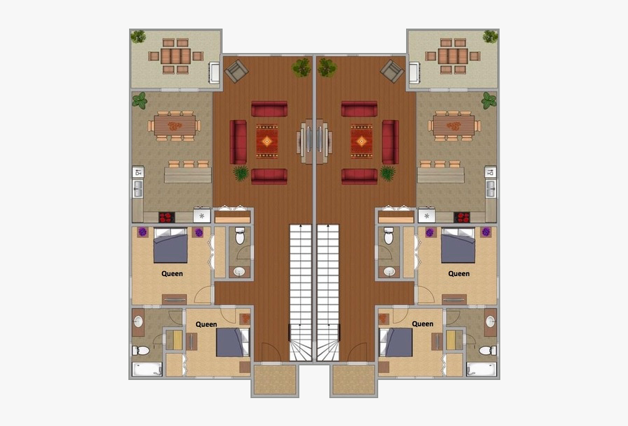 Floor-plan - Floor Plan, Transparent Clipart