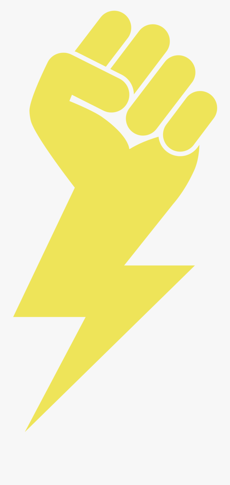 Transparent Fist In The Air Clipart - Symbol For Determination Fist