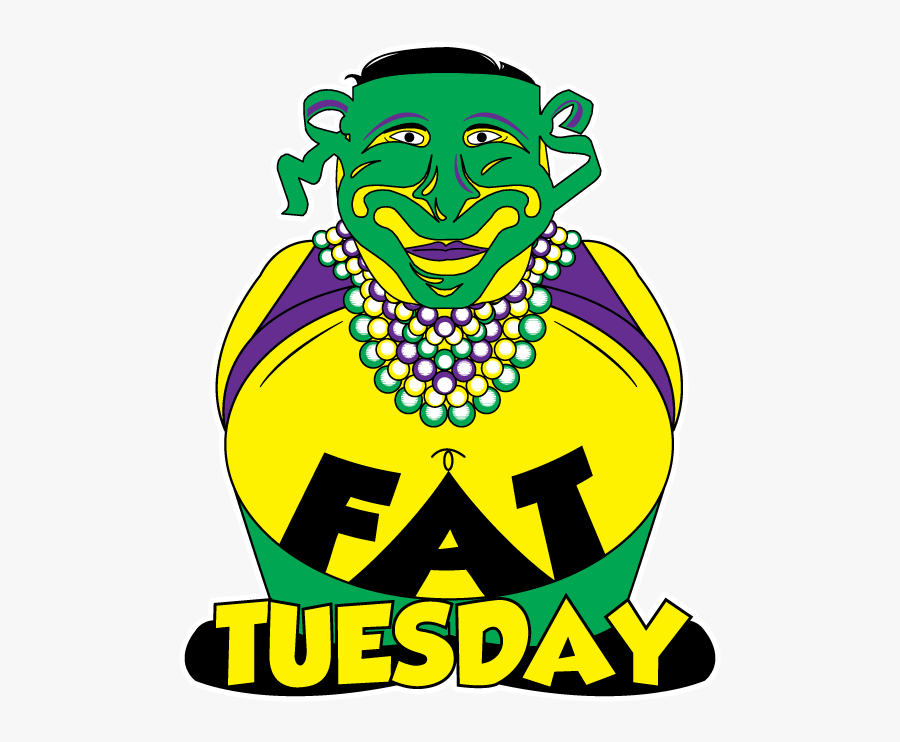 Fat Tuesday New Orleans Mardi Gras Carnival Ⓒ, Transparent Clipart