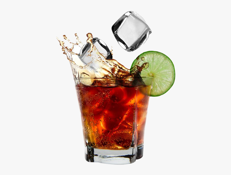 Rum And Coke Png, Transparent Clipart