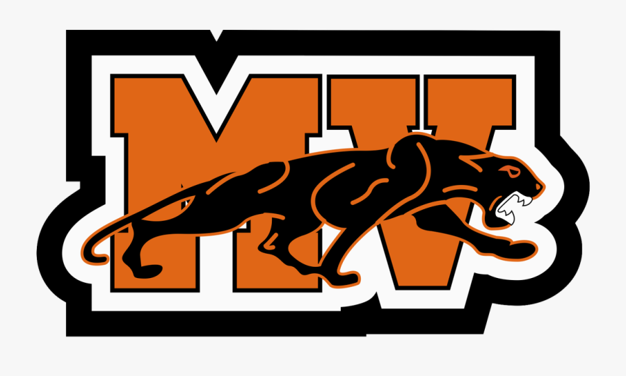 Medina Valley Panther Mascot, Transparent Clipart