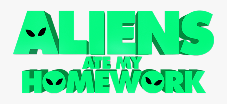 Aliens Ate My Homework - Graphic Design, Transparent Clipart