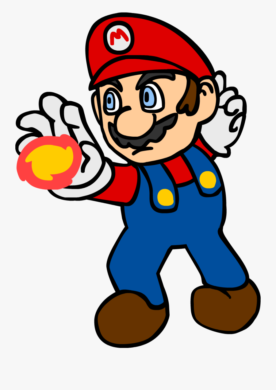 Mario Clipart Hi Res - Brawl Minus Mario, Transparent Clipart