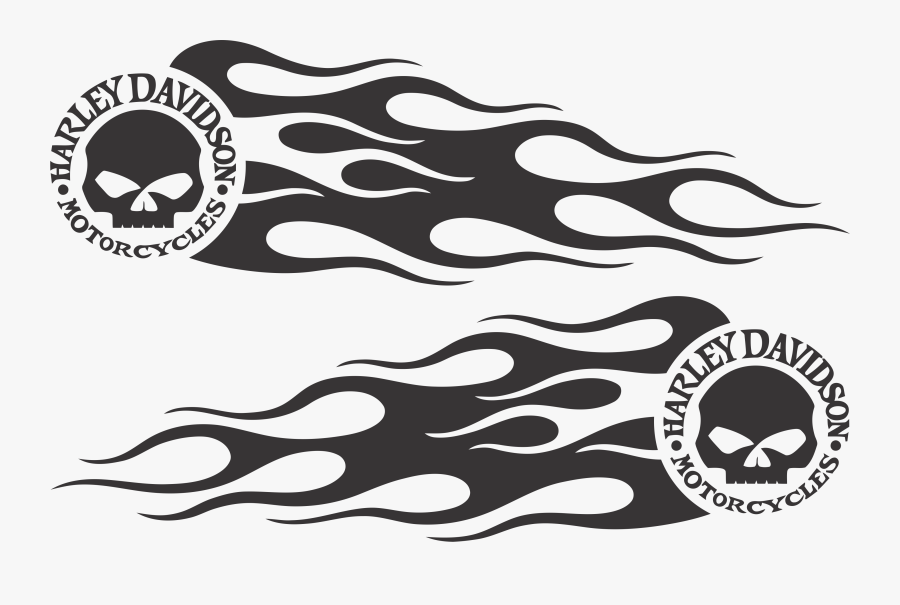 Skull Harley Davidson Logo , Free Transparent Clipart - ClipartKey
